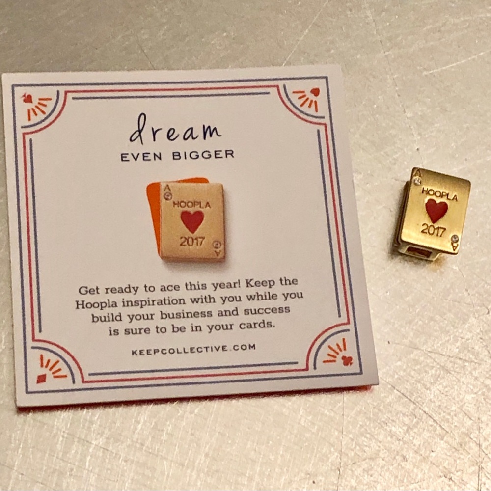 KEEP Collective HOOPLA 2017 Card Charm